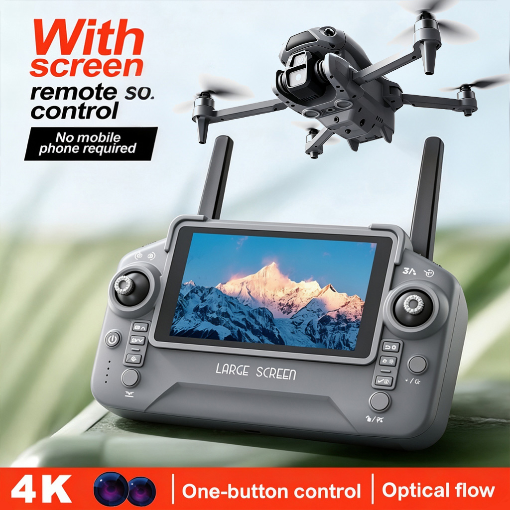 Drone Controller Screen - Drone GPS LF682 MAX Terbaru, Kamera