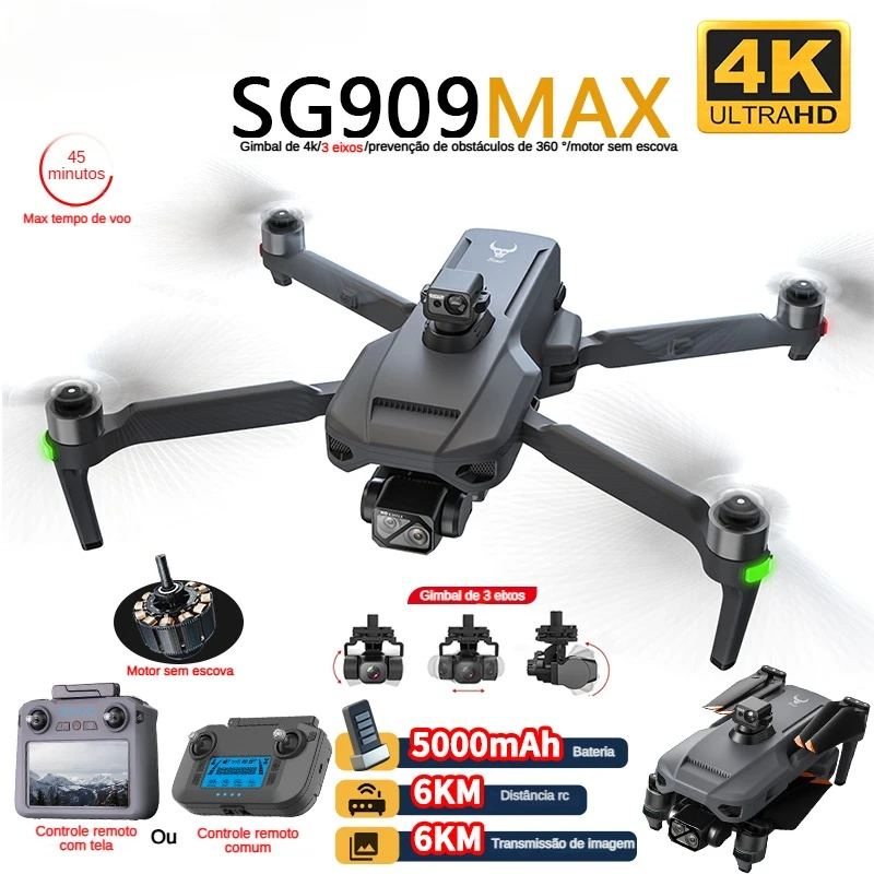 Drone Controller Screen - ZLL SG909 SG909MAX Drone profesional, Drone
