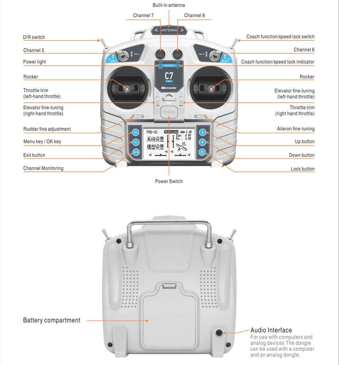MicroZone MC7 Pengendali C7 Pe - Drone Battery Adapter ulasan dan harga