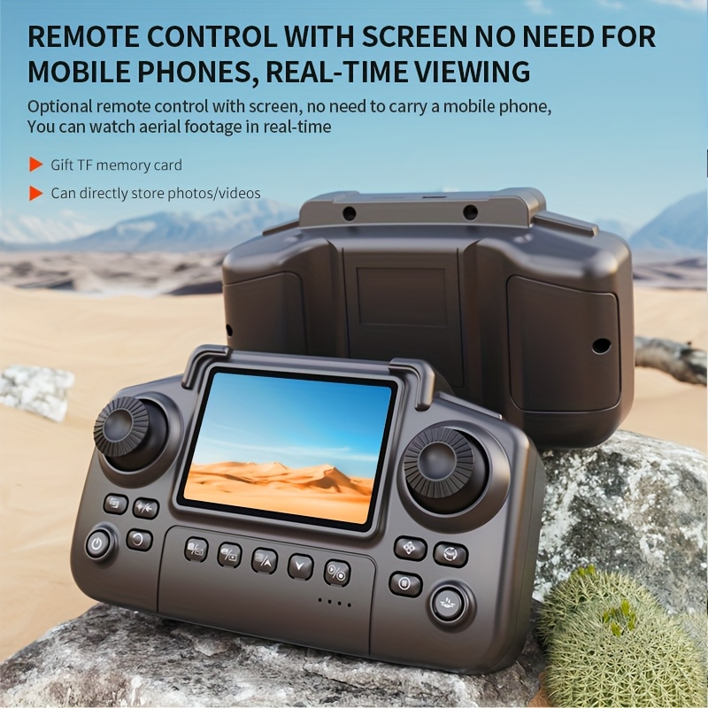 Drone Lipat E99 PRO MAX yang D - Drone Controller Screen ulasan dan harga
