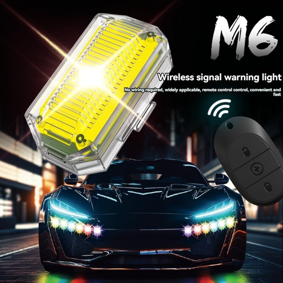 Lampu Strobo LED Nirkabel A14M - Drone Strobe Light ulasan dan harga