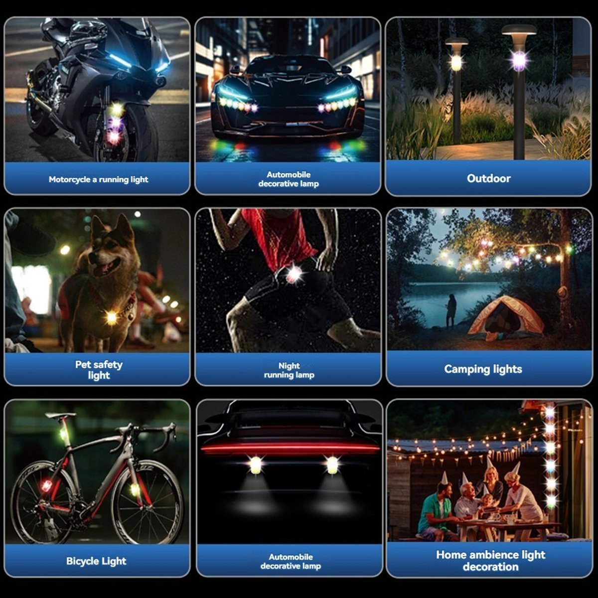 Lampu Strobo LED Nirkabel A14M - Drone Strobe Light ulasan dan harga